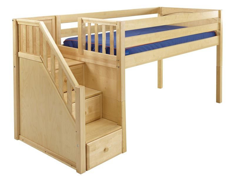 Best ideas about Low Loft Bed With Staircase
. Save or Pin Low Loft Beds on Pinterest Now.