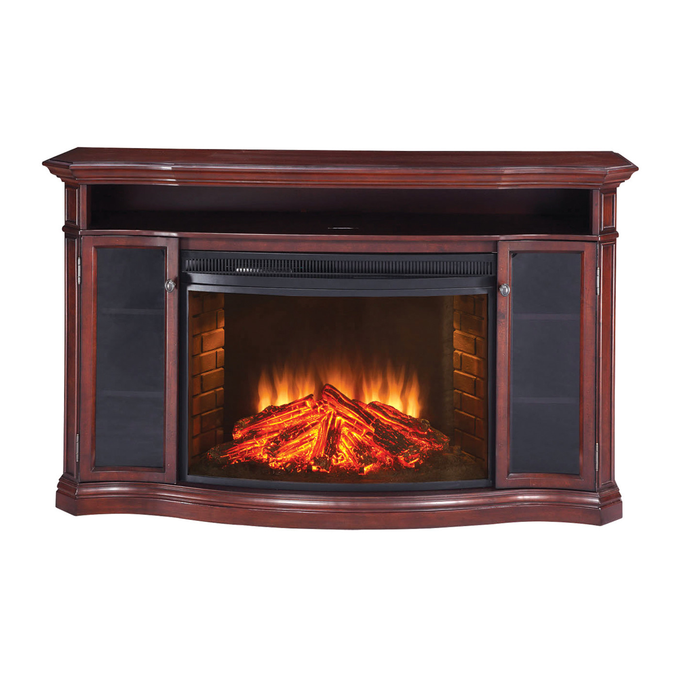 Best ideas about Lowes Electric Fireplace
. Save or Pin Muskoka MTVSC3303SCH Stewart Electric Fireplace Media Mantel Now.