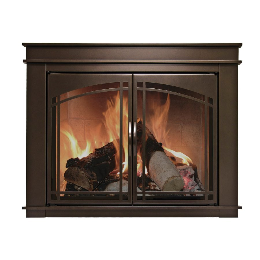 Best ideas about Lowes Fireplace Doors
. Save or Pin Pleasant Hearth Fenwick Fireplace Doors Now.