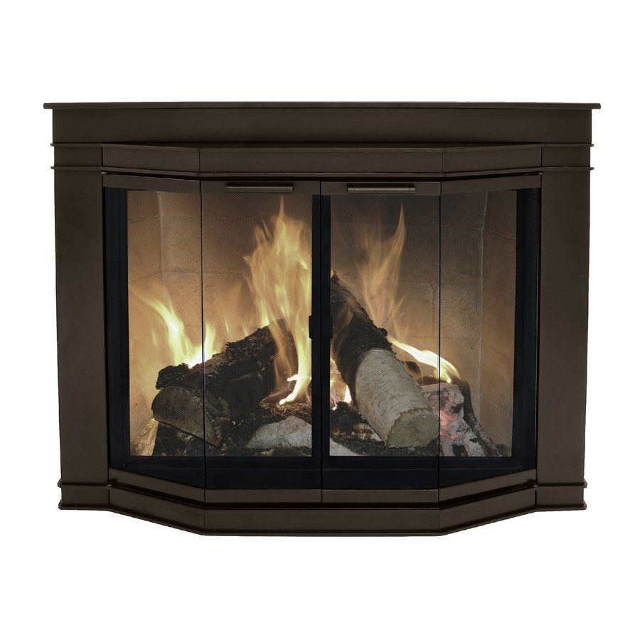 Best ideas about Lowes Fireplace Doors
. Save or Pin Pleasant Hearth Glacier Bay Bifold Bay Fireplace Now.