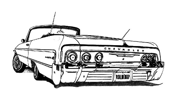 Lowrider Coloring Pages
 Download line Coloring Pages for Free Part 18
