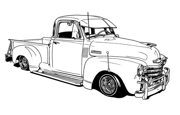 Lowrider Coloring Pages
 The Lowrider Coloring Book Dokument Press