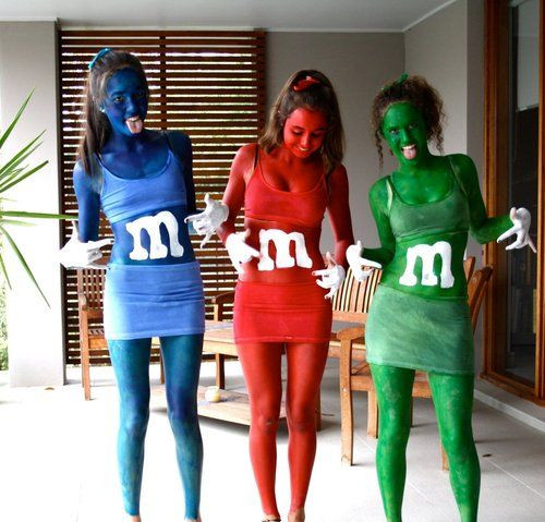 M And M Costume DIY
 Home Made M&M Costumes Chicks