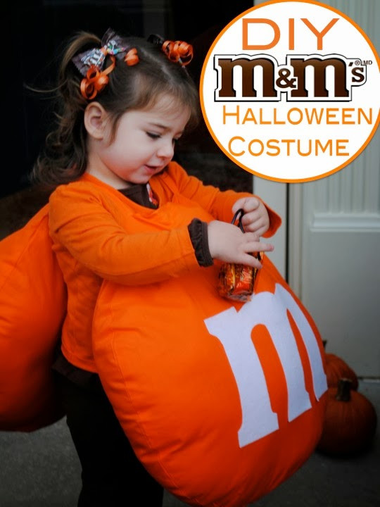 M And M Costume DIY
 Two It Yourself DIY M&M Halloween Costume with Matching