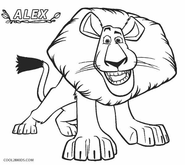 Madagascar Coloring Pages
 Printable Madagascar Coloring Pages For Kids