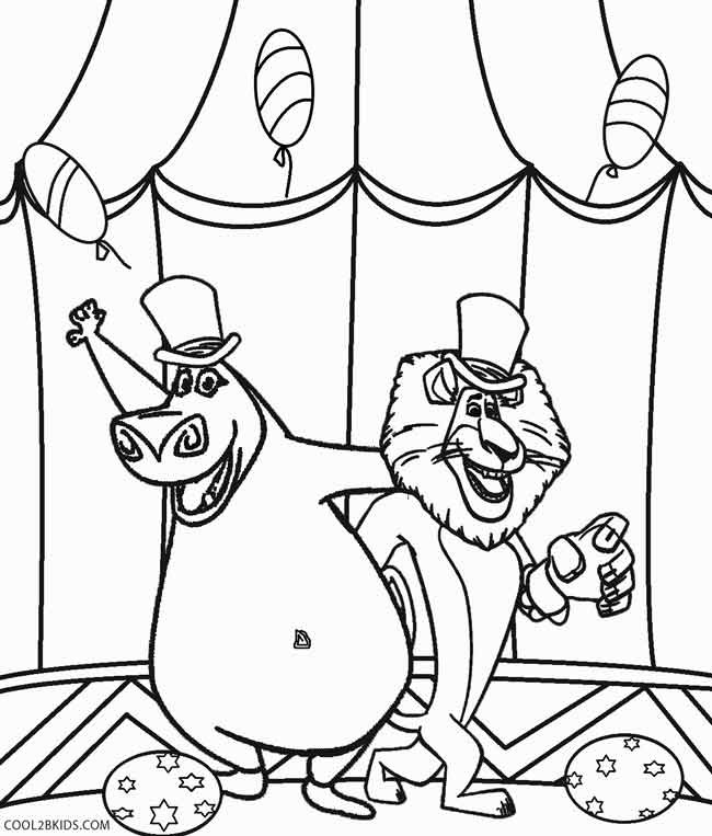 Madagascar Coloring Pages
 Printable Madagascar Coloring Pages For Kids