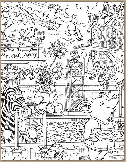 Magazine Coloring Sheets For Kids
 hidden pictures printables highlights