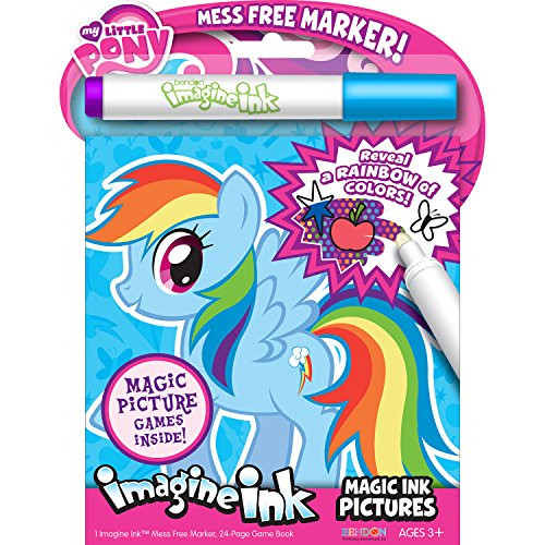 Magic Ink Coloring Book
 Bendon My Little Pony Imagine Ink Book Cover artwork may