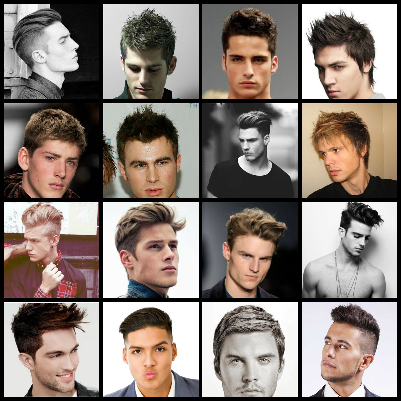 Male Hairstyle Names
 Styles for Men Chart New Medium Hairstyles