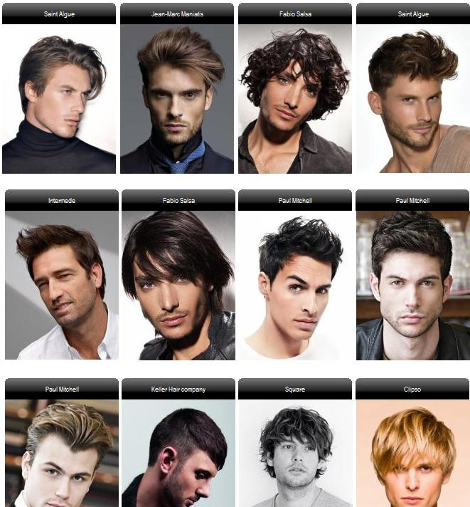 Male Hairstyle Names
 Guy Haircut Names