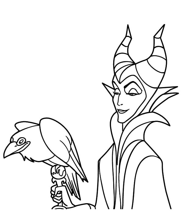 Maleficent Coloring Pages
 25 Maleficent Coloring Pages ColoringStar