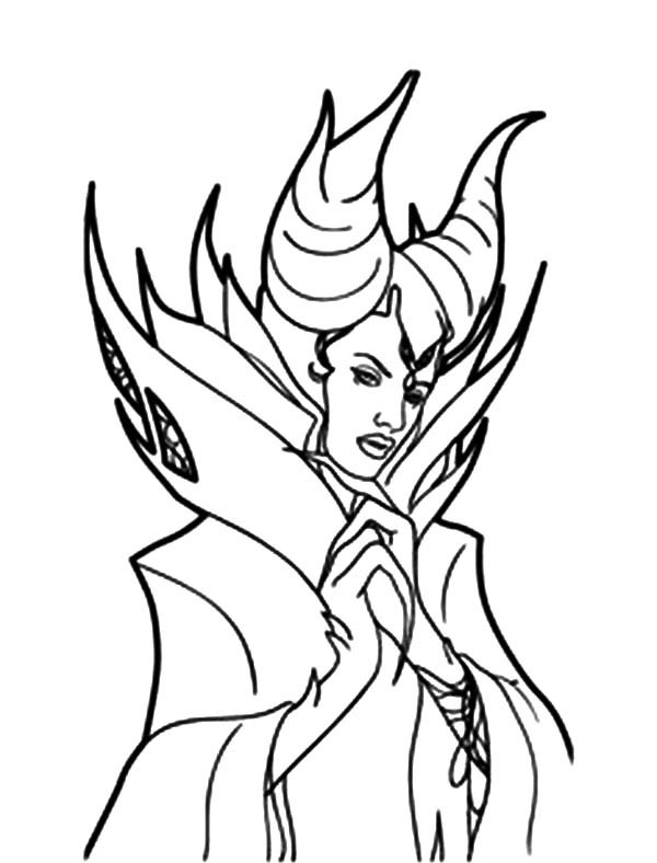 Maleficent Coloring Pages
 Sleeping Beauty Maleficent Coloring Pages