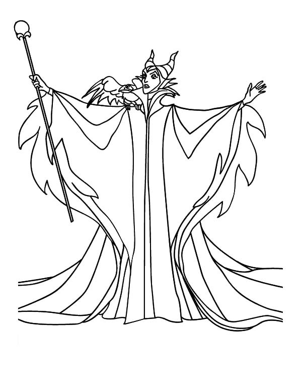 Maleficent Coloring Pages
 Free Printable Coloring Pages Part 52