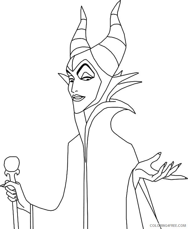 Maleficent Coloring Pages
 Maleficent Face Coloring Coloring Pages