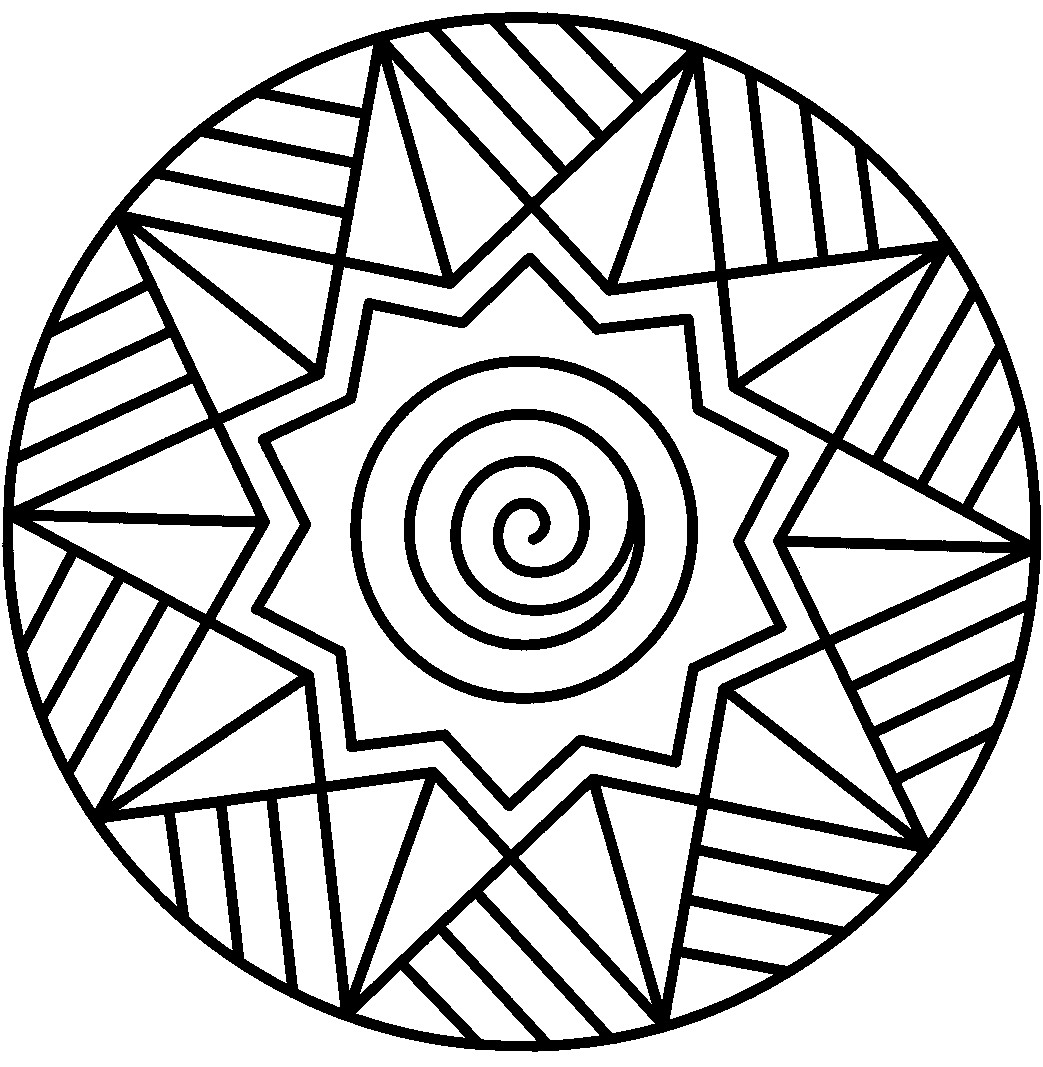 Mandala Coloring Book Pages
 Free Printable Mandalas for Kids Best Coloring Pages For