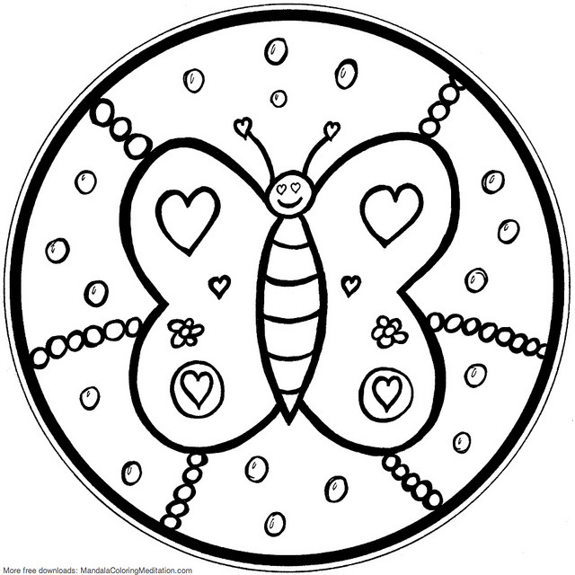 Mandala Coloring Sheets For Kids
 Mandala Coloring Pages For Kids Parenting Times