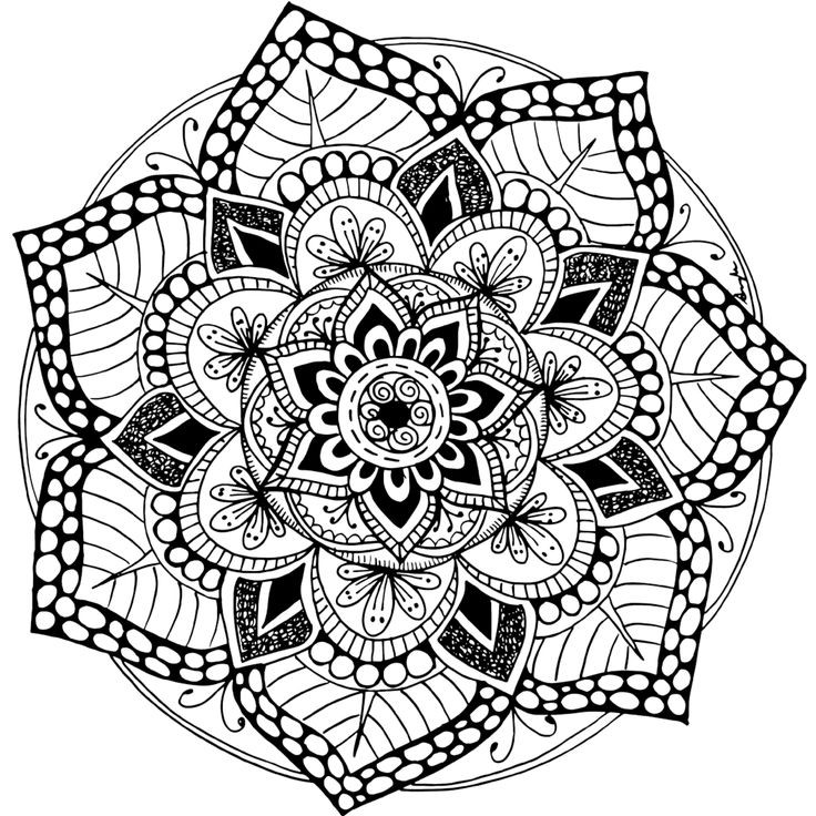 Mandela Coloring Pages
 Printable Mandala To Color Printable 360 Degree