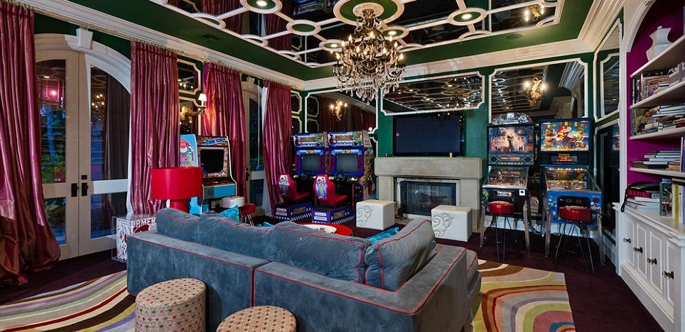 Best ideas about Mansion Game Room
. Save or Pin For Sale Christina Aguilera s Beverly Hills house Now.