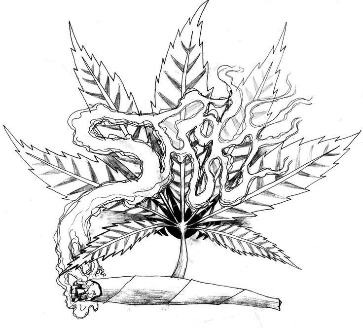 Marijuana Coloring Pages For Adults
 Pot Leaf Coloring Page Coloring Home