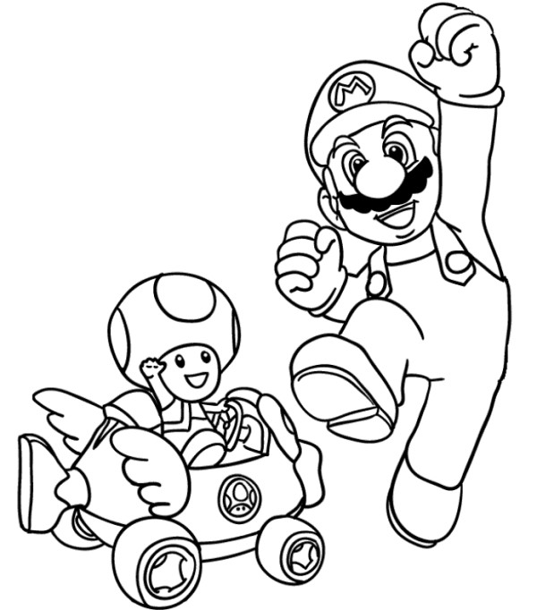 Mario Coloring Pages For Boys
 Mario And Toad Mario Coloring Pages Boys Coloring Pages
