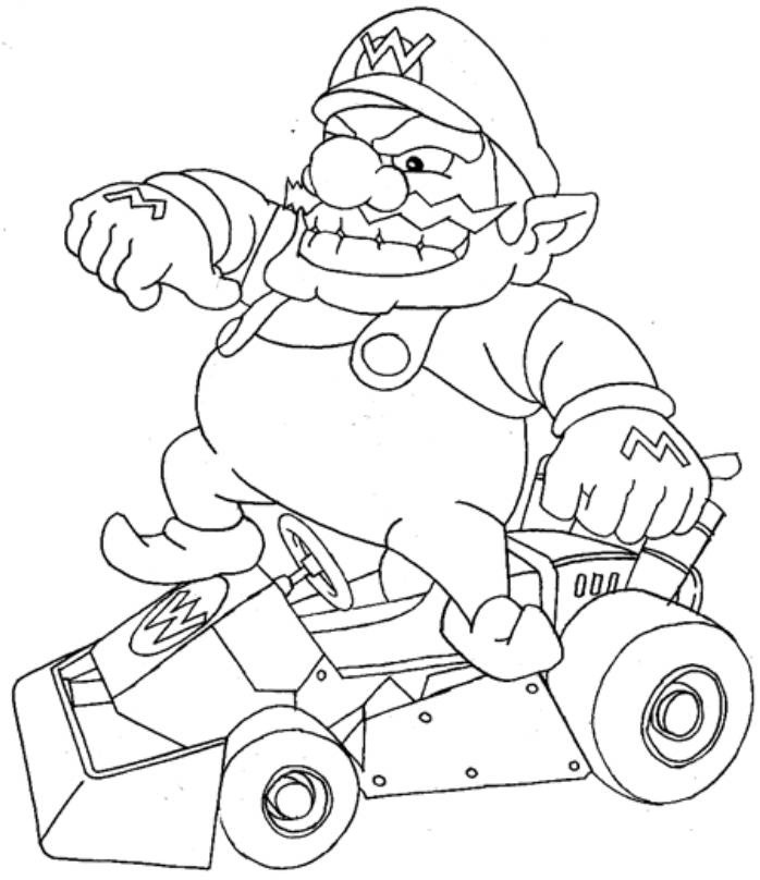 Mario Kart Coloring Pages
 Mario Kart Coloring Pages Best Coloring Pages For Kids