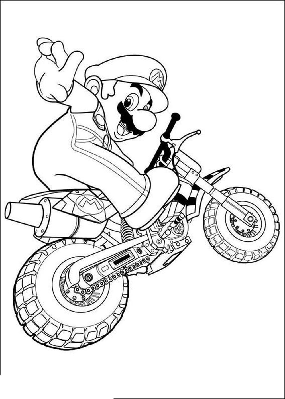 Mario Kart Coloring Pages
 Mario Kart Coloring Pages Best Coloring Pages For Kids
