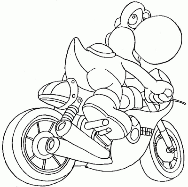 Mario Kart Coloring Pages
 Mario Kart Coloring Pages For Kids Coloring Home