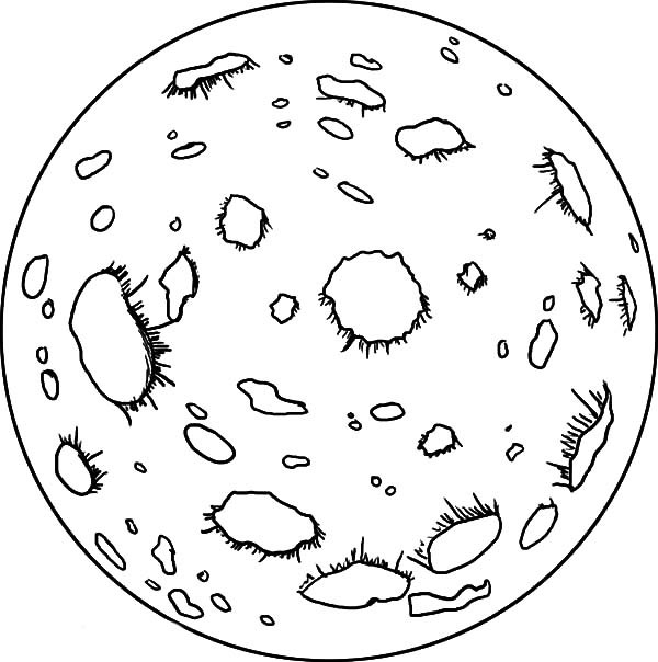 Mars Coloring Pages
 Planet Mars Coloring Pages for Kids