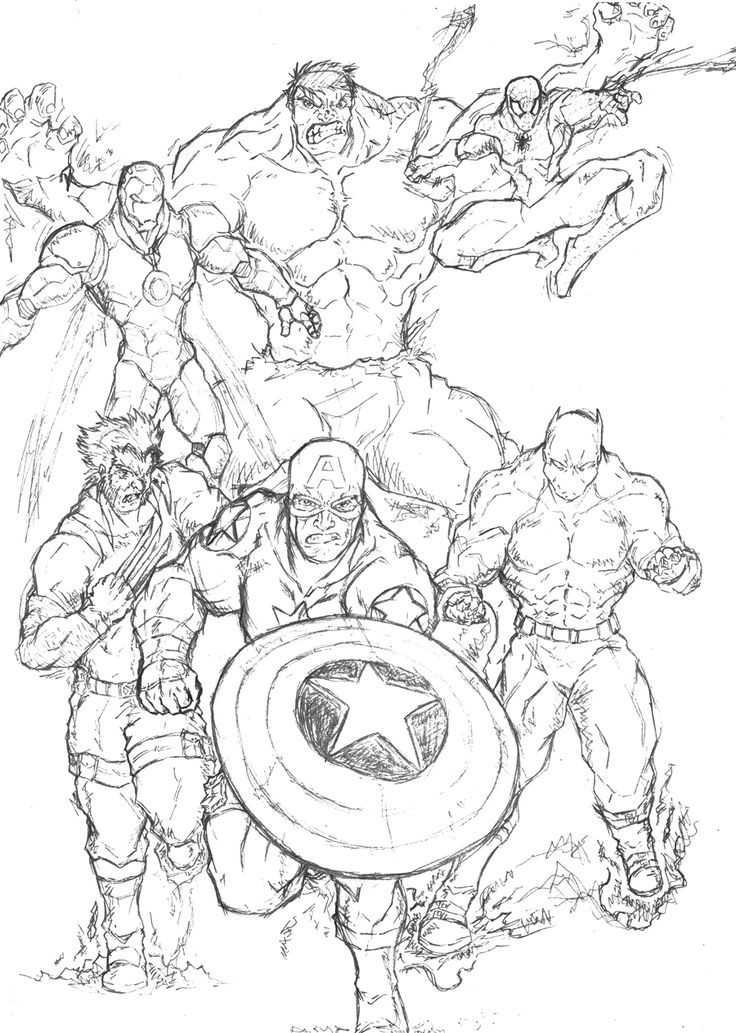 Marvel Superhero Coloring Pages
 marvel superhero coloring pages for kids