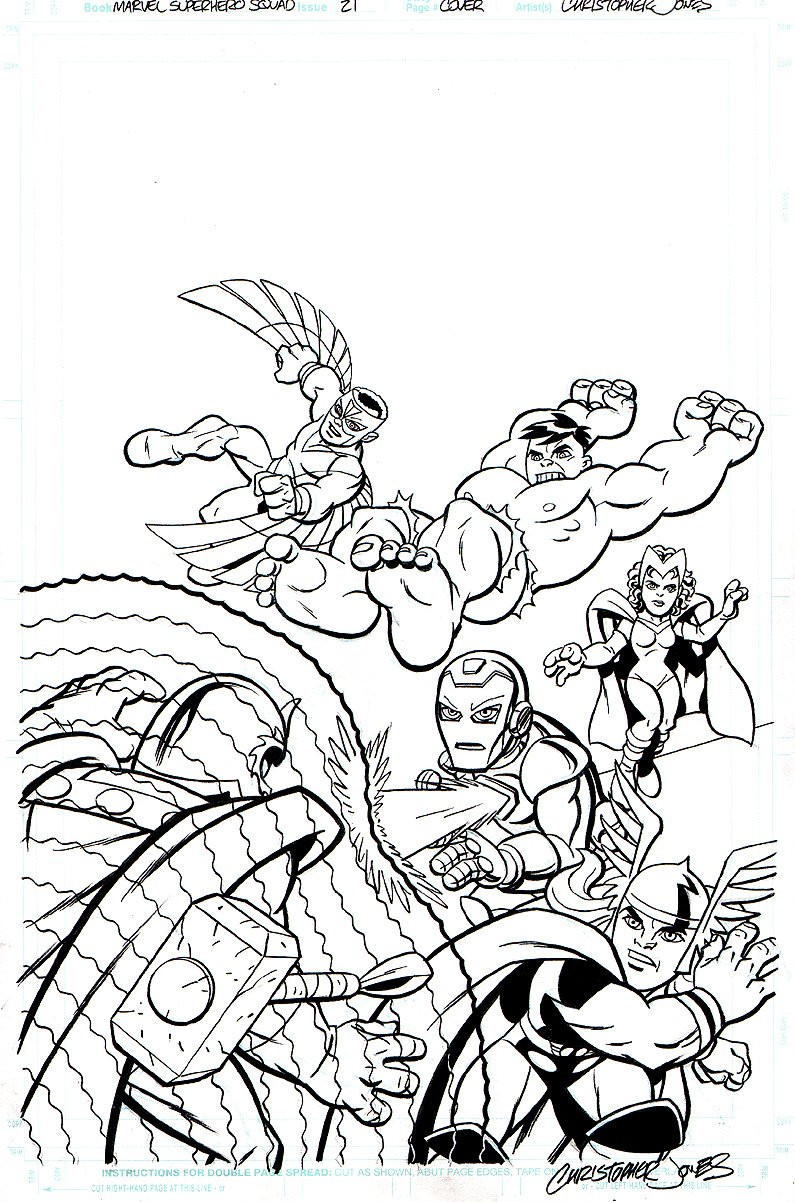 Marvel Superhero Coloring Pages
 Marvel Super Hero Squad Coloring Pages Coloring Pages