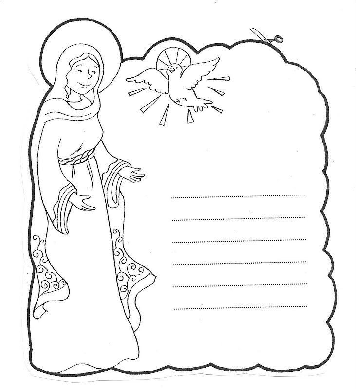 Mary Coloring Pages
 Virgin Mary Coloring Pages Coloring Home