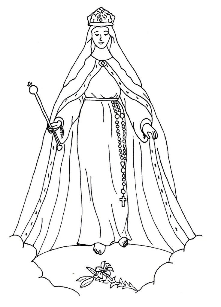 Mary Coloring Pages
 26 best images about Mary Queen of Heaven Lapbook on