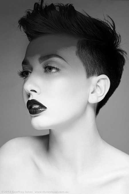 Masculine Haircuts For Females
 New Trendy Short Hair Styles