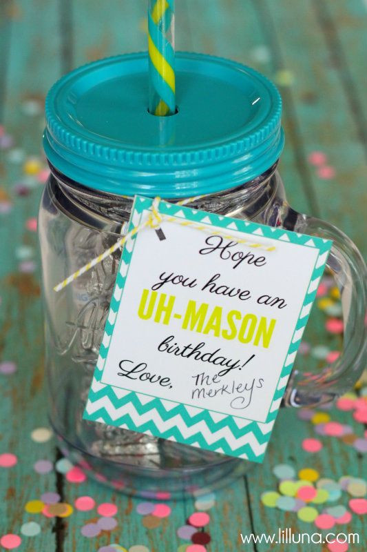 Mason Jar Birthday Gift Ideas
 Inexpensive Birthday Gift Ideas