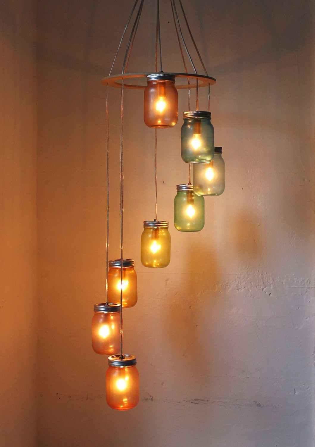 Best ideas about Mason Jar Lighting
. Save or Pin How To Create Mason Jar Lighting Fixtures Now.