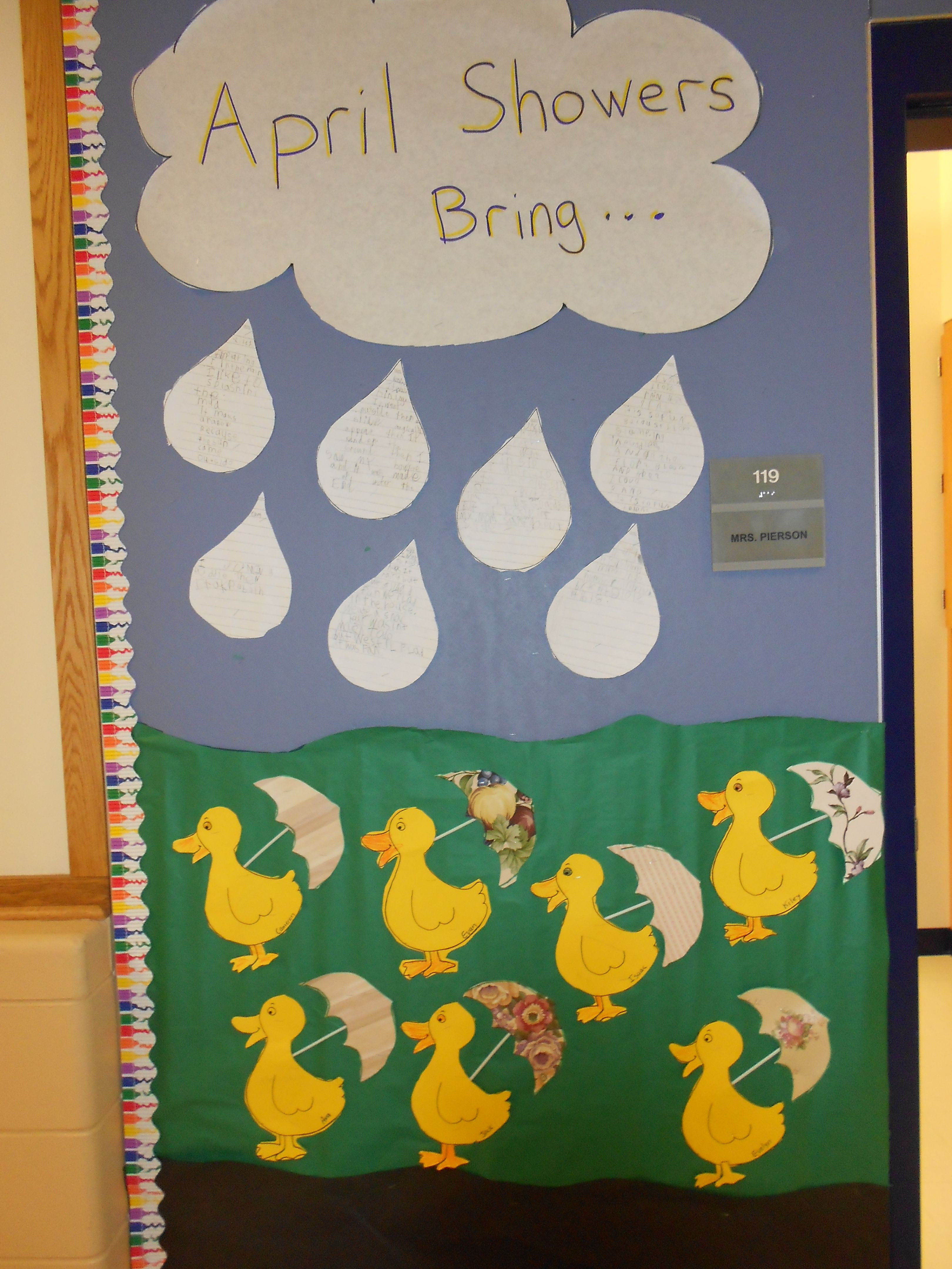May Crafts For Preschoolers
 April Showers Bring May Flowers Kindergarten craft