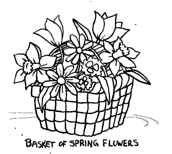 May Flowers Coloring Pages
 May Flowers Free Coloring Pages