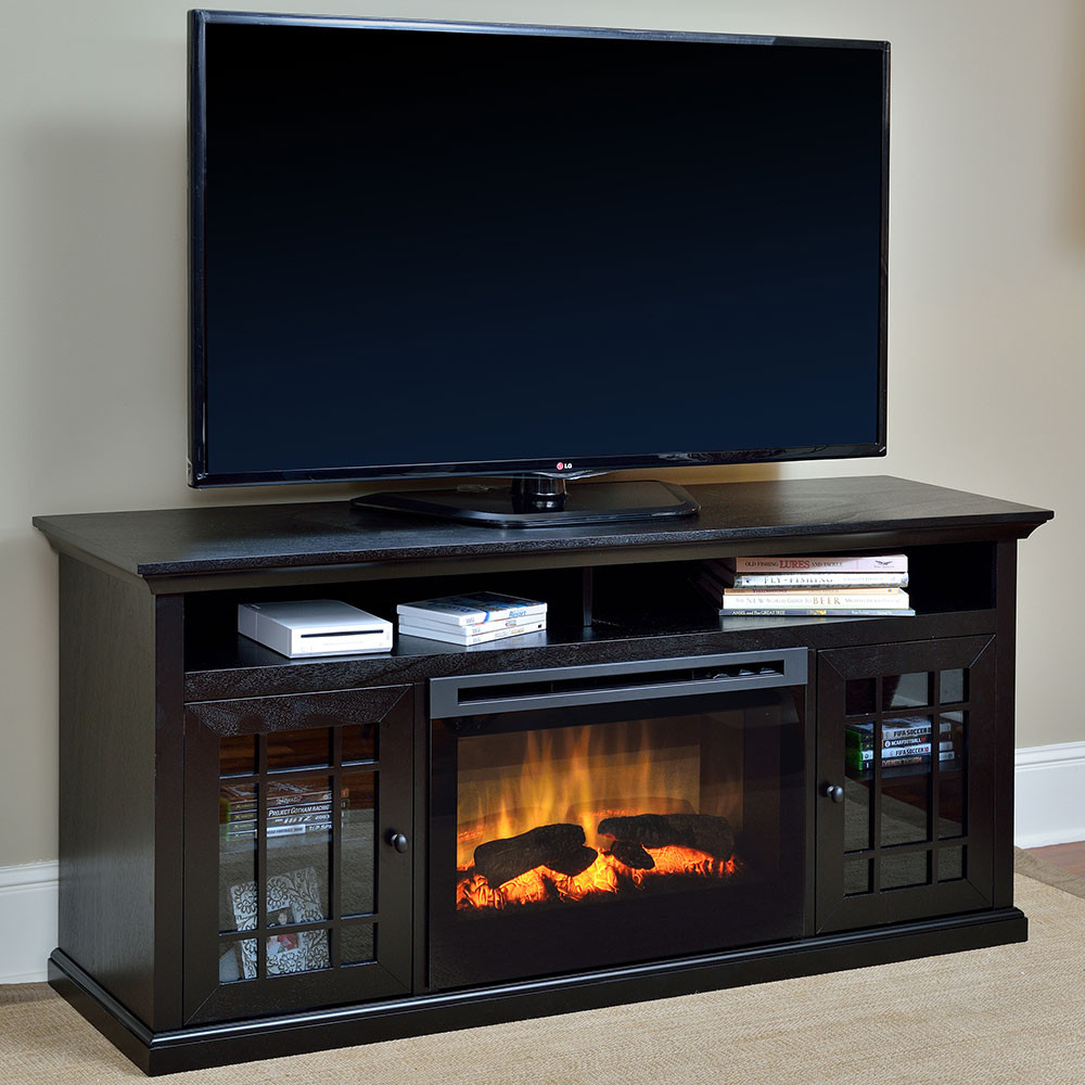 Best ideas about Media Fireplace Consoles
. Save or Pin Hazelwood Electric Fireplace Media Console GDS25 1388DR Now.