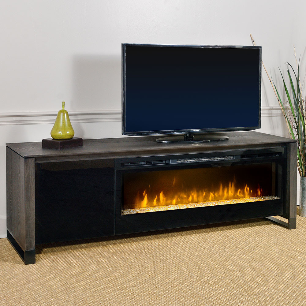 Best ideas about Media Fireplace Consoles
. Save or Pin Howden Weathered Espresso Electric Fireplace w BLF50 Now.