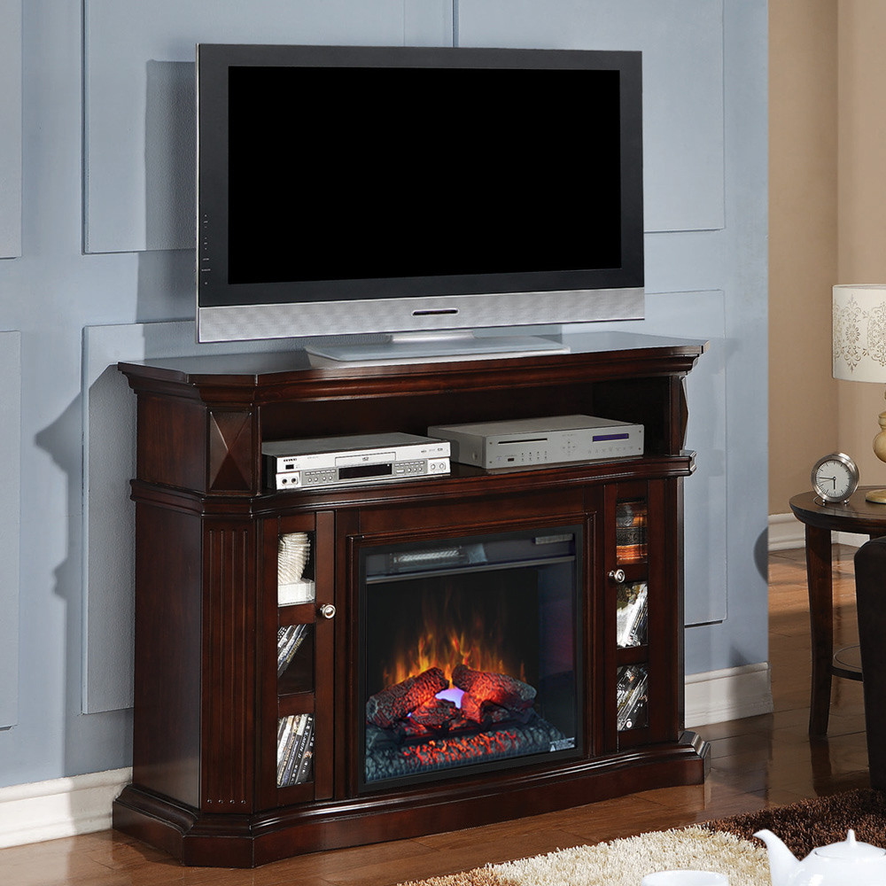 Best ideas about Media Fireplace Consoles
. Save or Pin Bellemeade Electric Fireplace Media Console in Espresso Now.