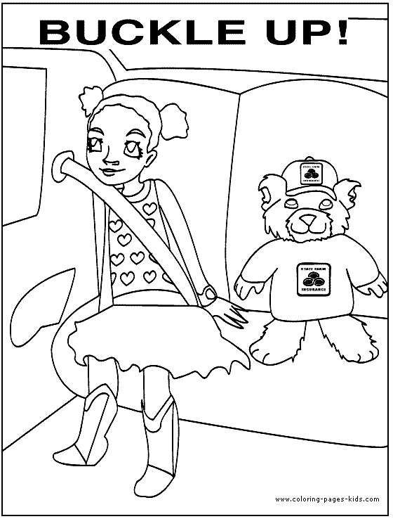 Medical Coloring Sheets For Kids
 Traffic Safety Coloring Book Coloring Pages