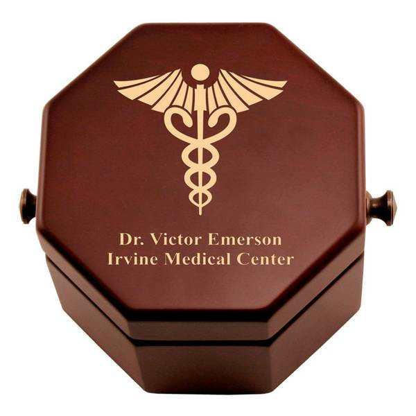 Medical School Graduation Gift Ideas
 Personalized Medical Desk Clock in a Box
