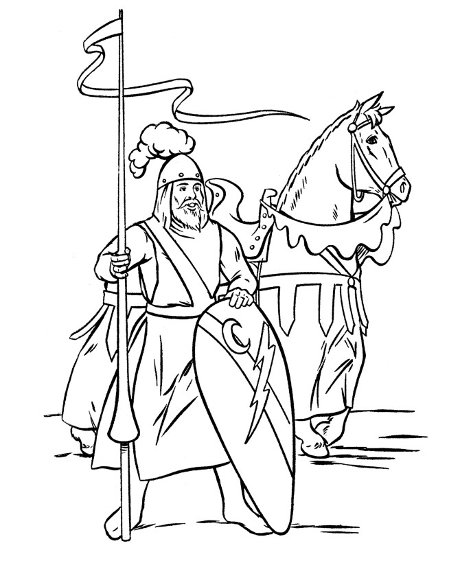 Medieval Coloring Pages
 Me val Coloring Pages Bestofcoloring