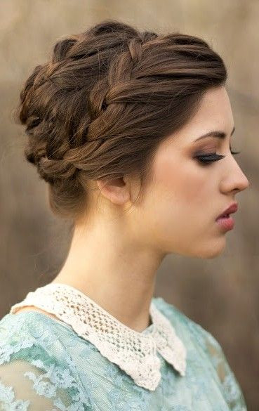 Medium Braided Hairstyles
 18 Quick and Simple Updo Hairstyles for Medium Hair