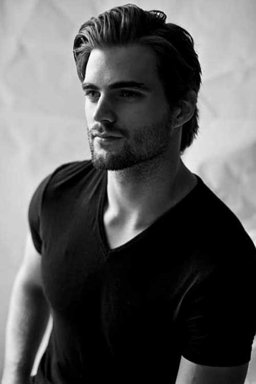 Medium Hairstyle Men
 Mens Medium Hair 2015