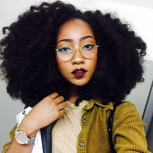 Medium Length Natural Hairstyles
 50 Cute Natural Hairstyles for Afro textured Hair