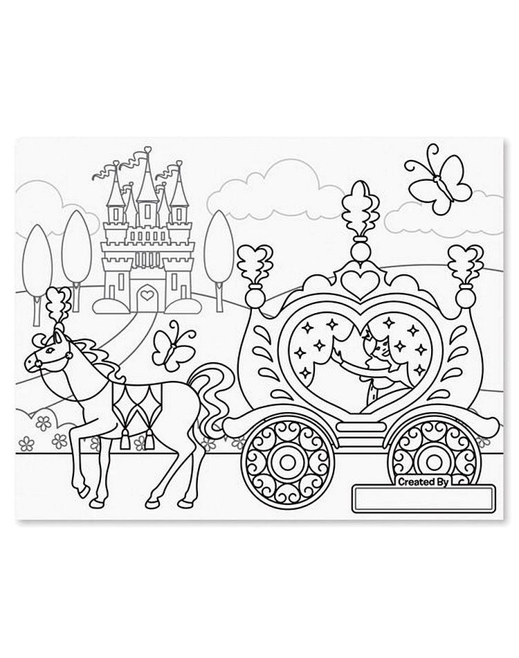 Melissa And Doug Coloring Books
 Melissa And Doug Princess Coloring Pages Printable