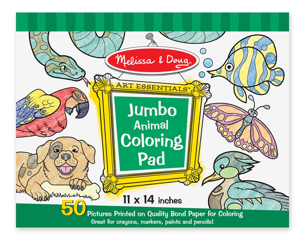 Melissa And Doug Coloring Books
 Melissa and Doug Jumbo Coloring Pad Animals