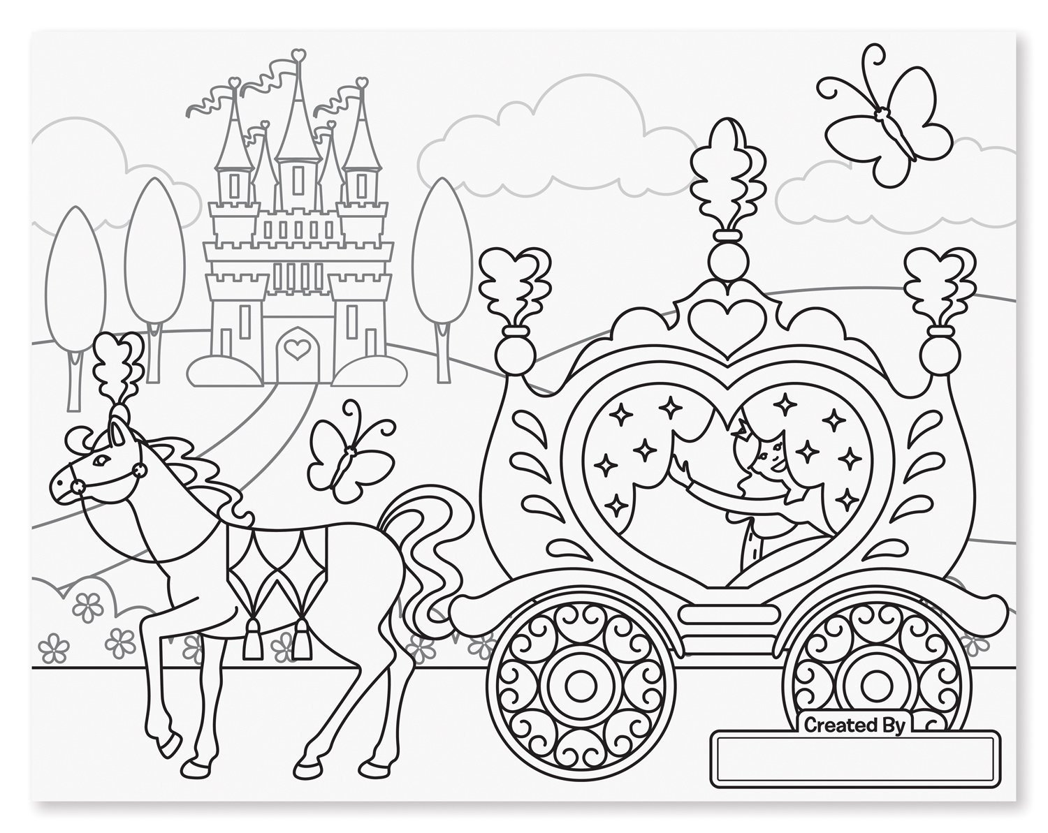 Melissa And Doug Coloring Books
 Melissa & Doug Jumbo Princess & Fairy Colouring Pad