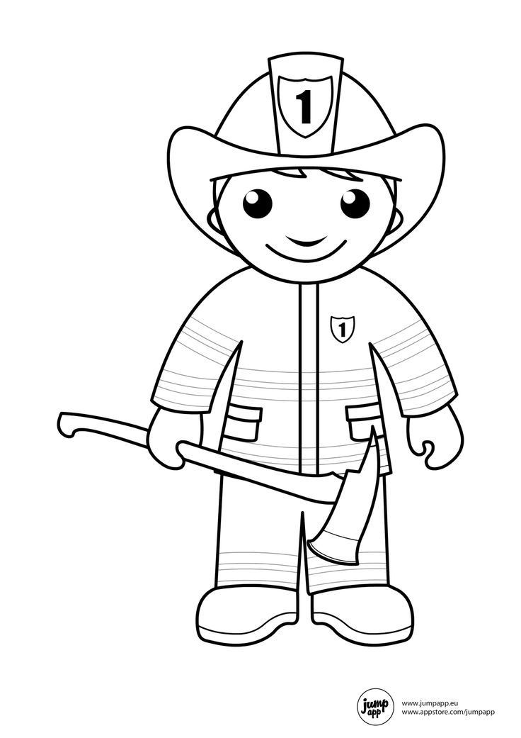 Memory Community Helpers Free To Printable Coloring Pages
 Preschool munity Helpers Coloring Pages Coloring Home